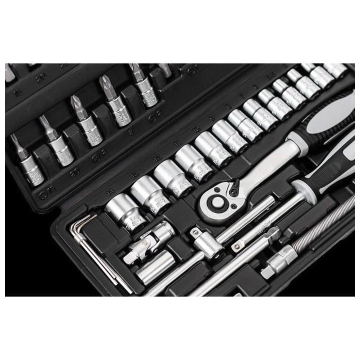 CONNEX Coffert a clés + Douilles 52 pieces