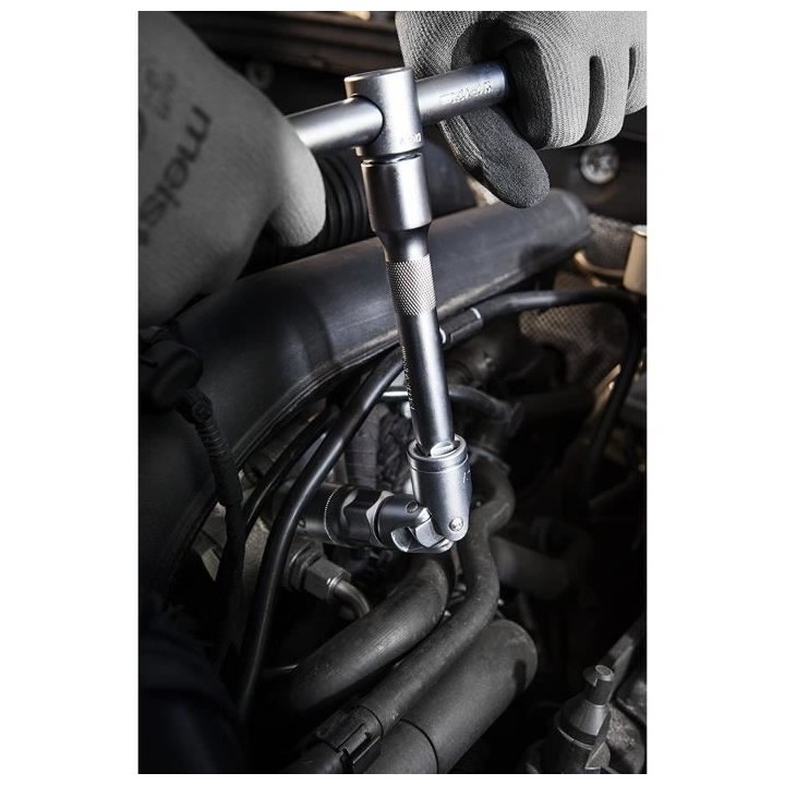 MEISTER Coffret a clés et douilles 1/4+1/2 64 pieces