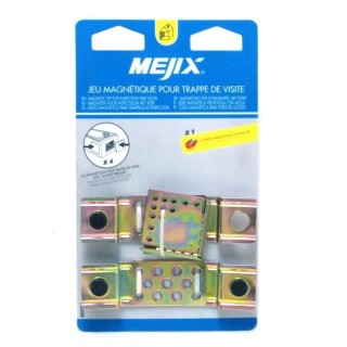MEJIX Jeu magnétique pour trappe de visite a ressort x 8 pcs