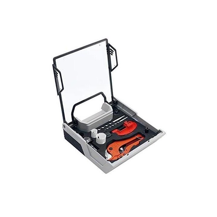 Mallette du plombier perçage et coupe 12 pcs PEUGEOT OUTILLAGE