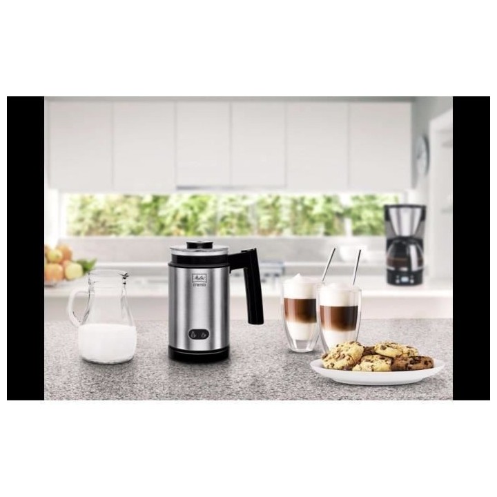 MELITTA 1014-02 Mousseur a lait Cremio II - Sans fil - 450W - Noir