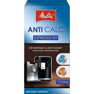 Melitta - Kit Expresso - Machines a Expresso - 4 Dét. poudre + 4 Nett