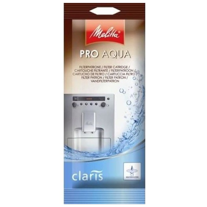 MELITTA CARTOUCHE FILTRANTE MELITTA PRO AQUA CLARIS, Pour machines a e