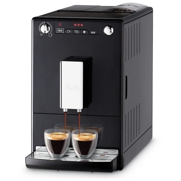 Machine expresso automatique MELITTA E950-101 - Noir - Avec broyeur Ca