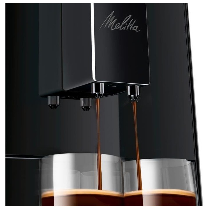 Machine expresso automatique MELITTA E950-101 - Noir - Avec broyeur Ca