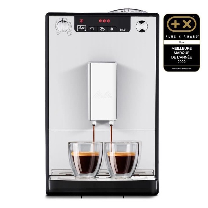Machine expresso automatique avec broyeur Caffeo Solo - MELITTA E950-1