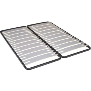 SEDAC OPTISIZE Lot de 2 Sommiers 80 x 200 cm - Cadre a lattes extra la