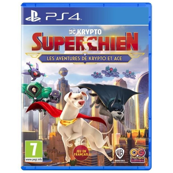 DC Krypto Super-Chien: Les aventures de Krypto et Ace Jeu PS4