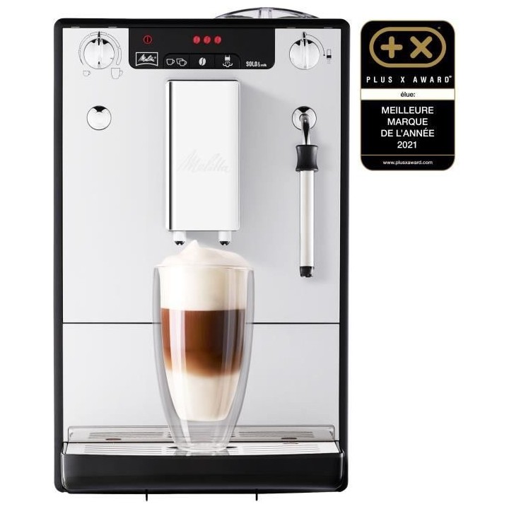 Melitta Solo & Milk Argent E953-102 Machine a Café et Expresso Automa