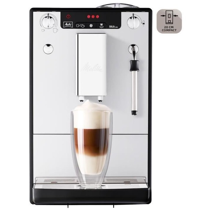 Melitta Solo & Milk Argent E953-102 Machine a Café et Expresso Automa