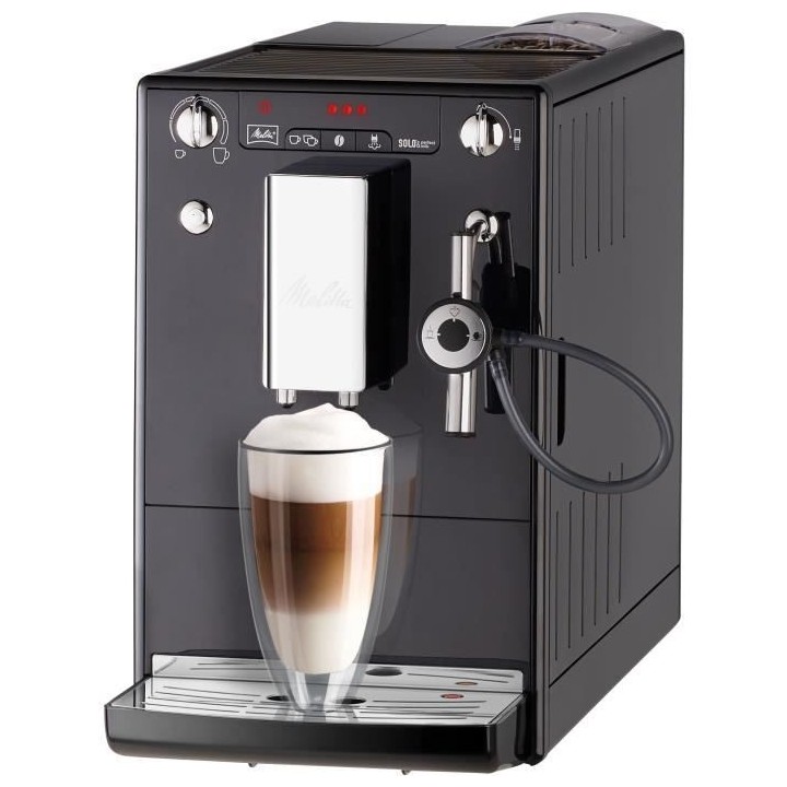 Melitta Solo & Perfect Milk Noir E957-101 Machine a Café et Expresso