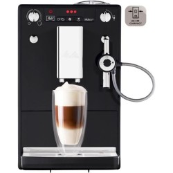 Melitta Solo & Perfect Milk Noir E957-101 Machine a Café et Expresso Automatique avec broyeur a grains et buse a lait