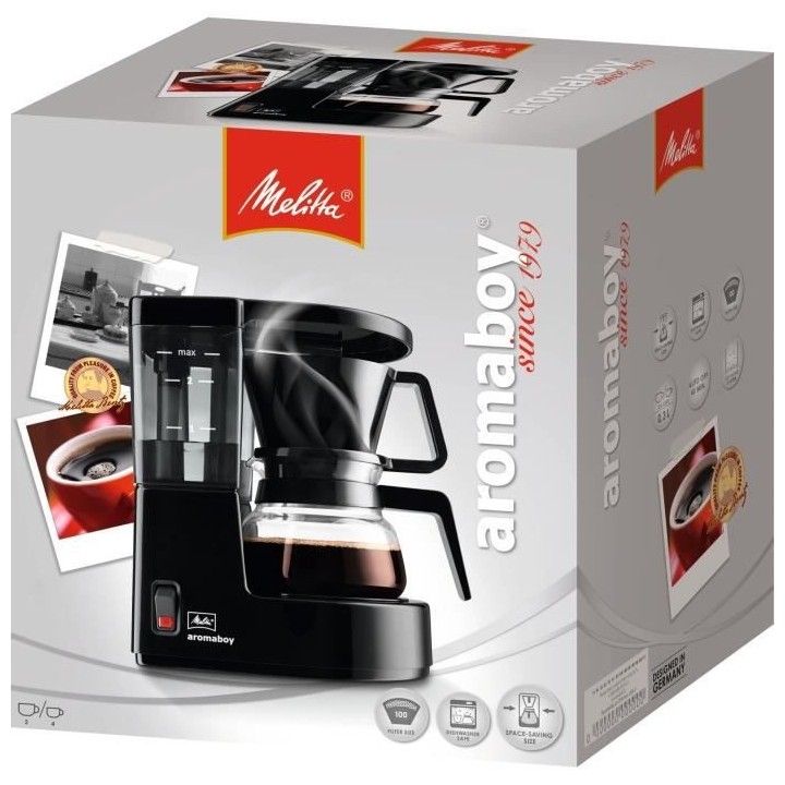 MELITTA Cafétiere Aromaboy 1015-02 Noir