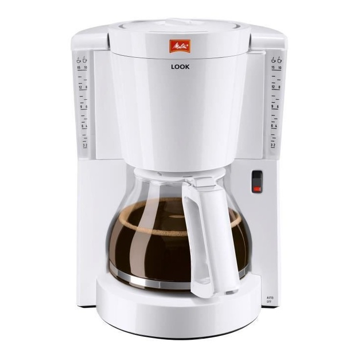 MELITTA Look IV 1011-01 Cafetiere Blanche
