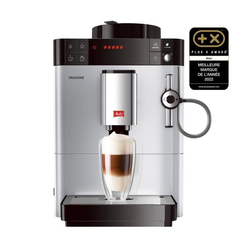 Melitta Passione Argent F530-101 Machine a Café et Boissons Chaudes Automatique