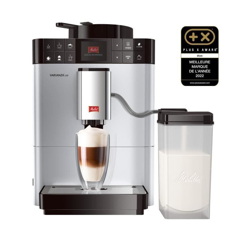 Melitta Varianza CSP Argent F570-101 Machine a Café et Boissons Chaudes Automatique