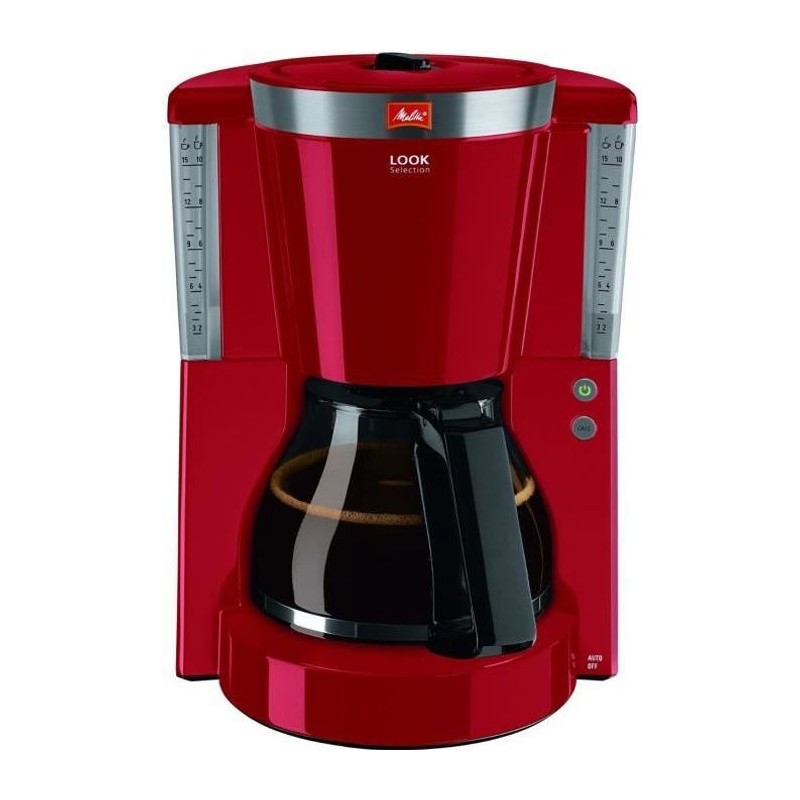 MELITTA 1011-17 Cafetiere filtre Look IV Selection - Rouge