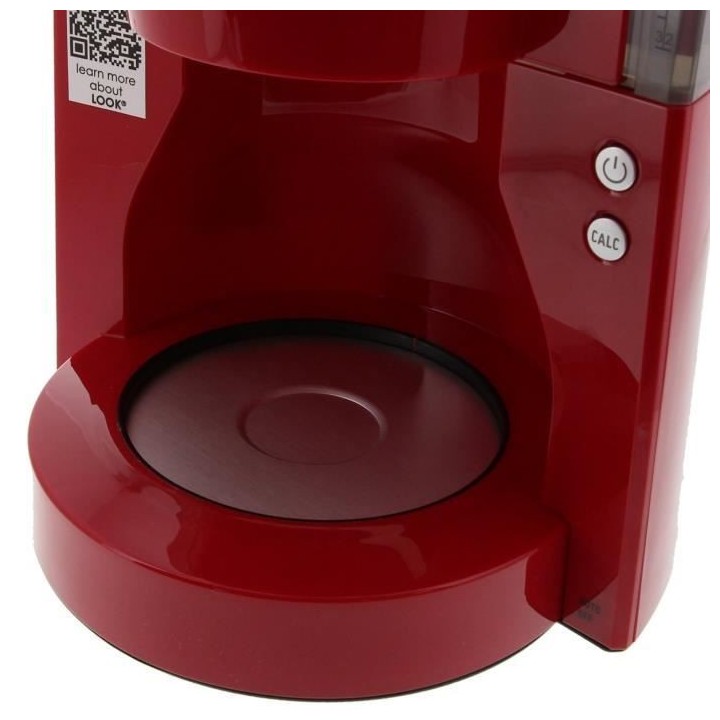 MELITTA 1011-17 Cafetiere filtre Look IV Selection - Rouge