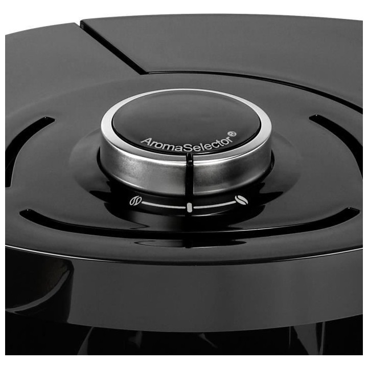 MELITTA Cafétiere Look V Therm Perfection 1025-16 Noir/Acier Brossé