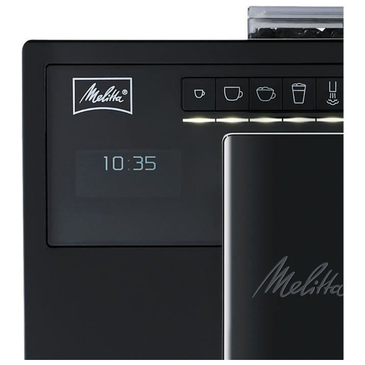 Machine a café espresso CI MELLITA E970-003 - Pure Black - 4 intensit