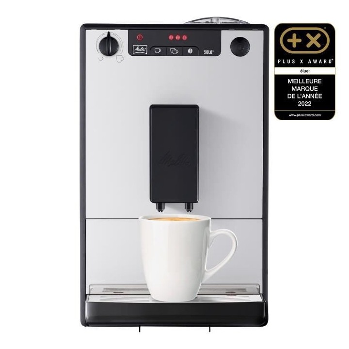 MELITTA - Solo Pure Silver E950-766 - Machine Expresso Automatique - l