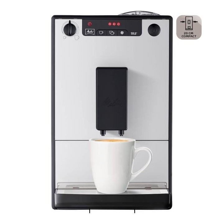 MELITTA - Solo Pure Silver E950-766 - Machine Expresso Automatique - l