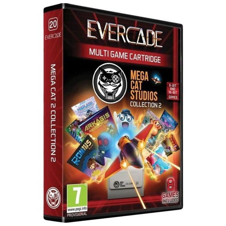 Evercade Mega Cat Studios Collection 2 - Cartouche Evercade N°20
