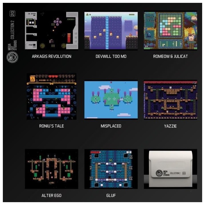 Evercade Mega Cat Studios Collection 2 - Cartouche Evercade N°20