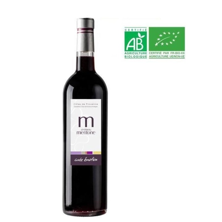 Château Mentone Emotion 2019 Côtes de Provence - Vin rouge de Proven