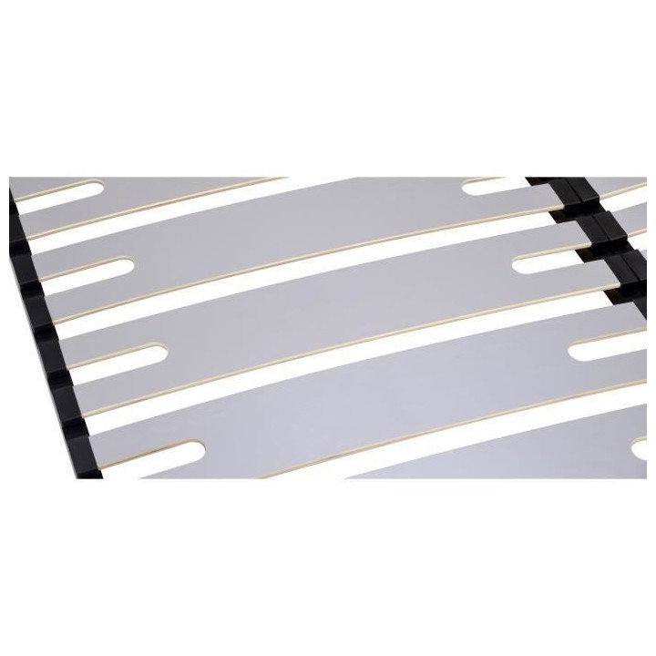 SEDAC OPTISIZE Lot de 2 Sommiers 80 x 200 cm - Cadre a lattes extra la