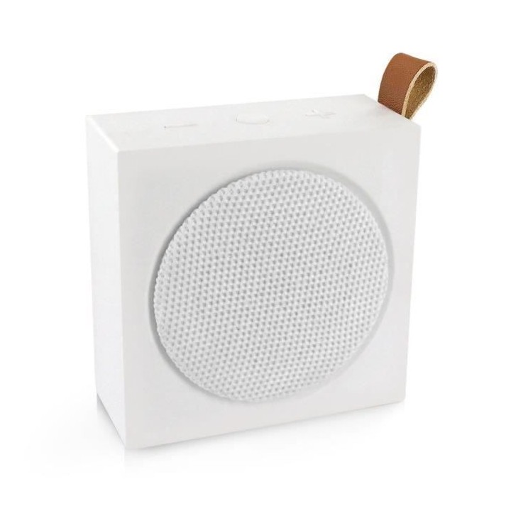 METRONIC Enceinte portable Xtra color bluetooth 3 W - Blanche