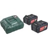 Set de base 2x5,2Ah Li-Power 18V en Boîte en carton - METABO - 685051000