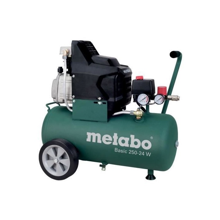 METABO - Compresseur BASIC 250-24 W - 24L - 1,5KW - 8 bar - Livré ave