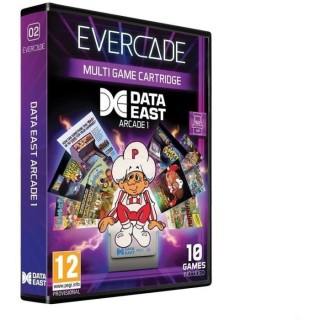Evercade Data East Arcade Collection 1 - Cartouche Evercade Arcade N°
