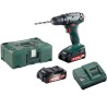 Perceuse visseuse 18 V METABO BS 18 2 x 1,5 Ah Li-Power SC 30 Cof