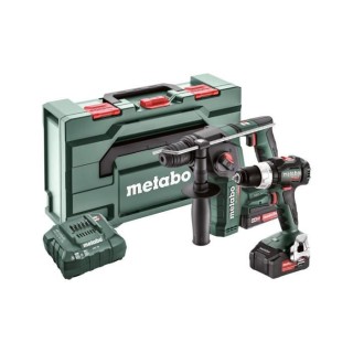 METABO pack Perceuse visseuse BS 18 LT BL et Marteau perforateur BH 18