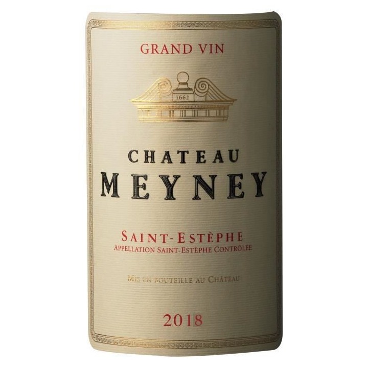 Château Meyney 2018 Saint-Estephe - Vin rouge de Bordeaux