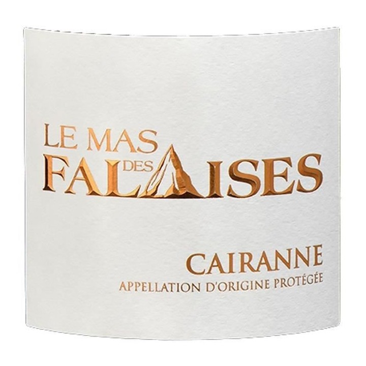 Le Mas des Falaises 2019 Cairanne - Vin rouge de la Vallée du Rhone