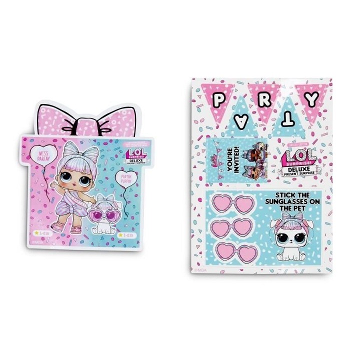 LOL Surprise - Poupée Miss Party et son animal de compagnie - Cadeau