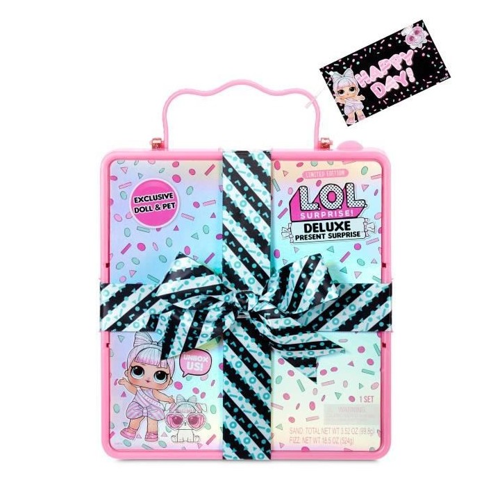 LOL Surprise - Poupée Miss Party et son animal de compagnie - Cadeau