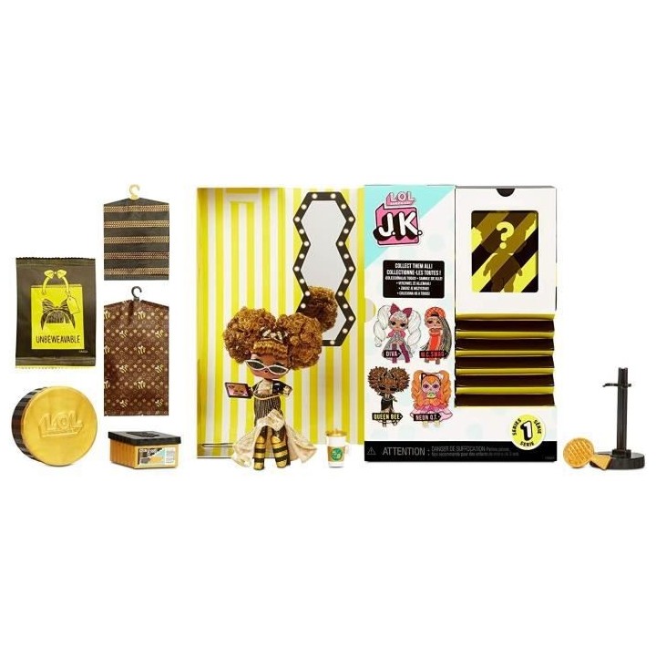 L.O.L. Surprise - Mini Poupée Mannequin JK - Queen Bee