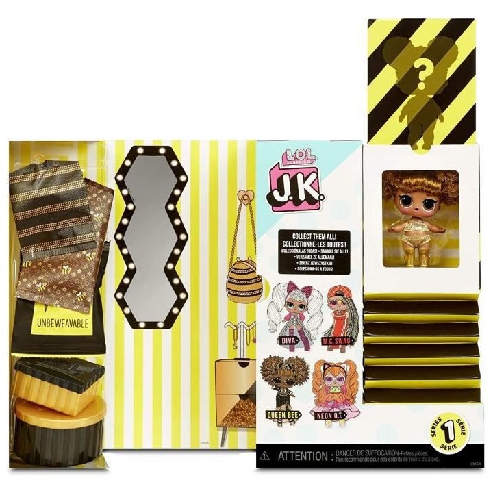L.O.L. Surprise - Mini Poupée Mannequin JK - Queen Bee