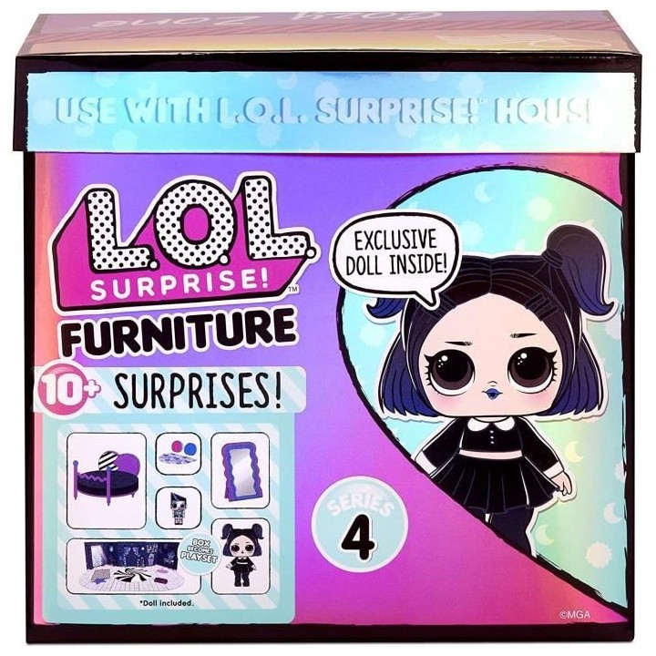 L.O.L. Surprise Mini-poupée, nombreux accessoires et univers chambre