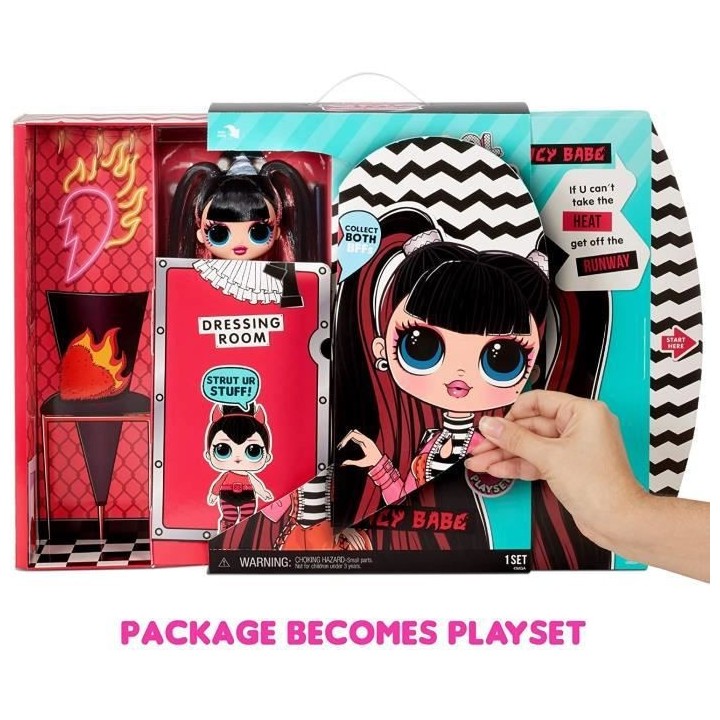 L.O.L. SURPRISE - OMG Série 4 - Poupée Mannequin 24cm - Spicy Babe