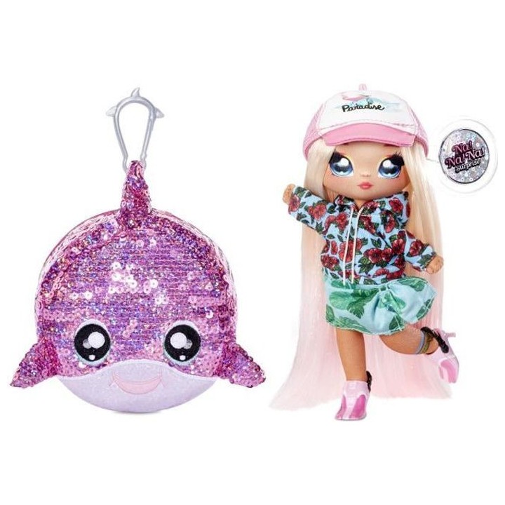 NA! NA! NA! SURPRISE 2-In-1 Pom Doll Krysta Splash