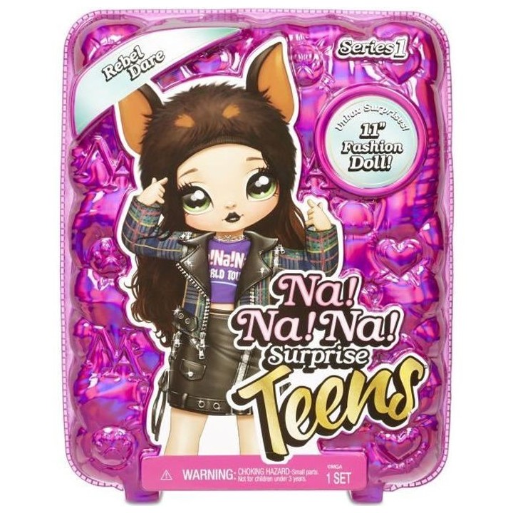 NA! NA! NA! SURPRISE Teens Doll Rebel Dare