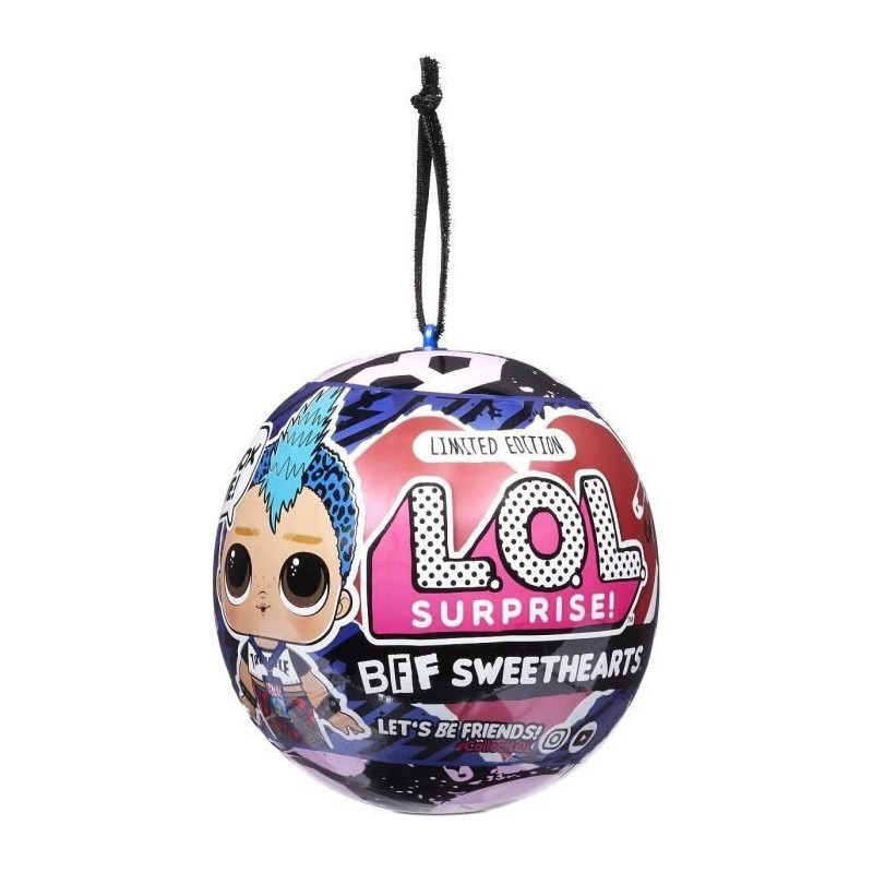 L.O.L. SURPRISE - BFF Sweethearts Poupée Garçon Punk avec 7 Surprises