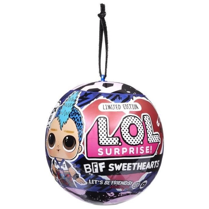 L.O.L. SURPRISE - BFF Sweethearts Poupée Garçon Punk avec 7 Surprise