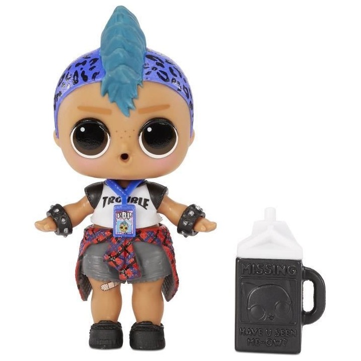 L.O.L. SURPRISE - BFF Sweethearts Poupée Garçon Punk avec 7 Surprise