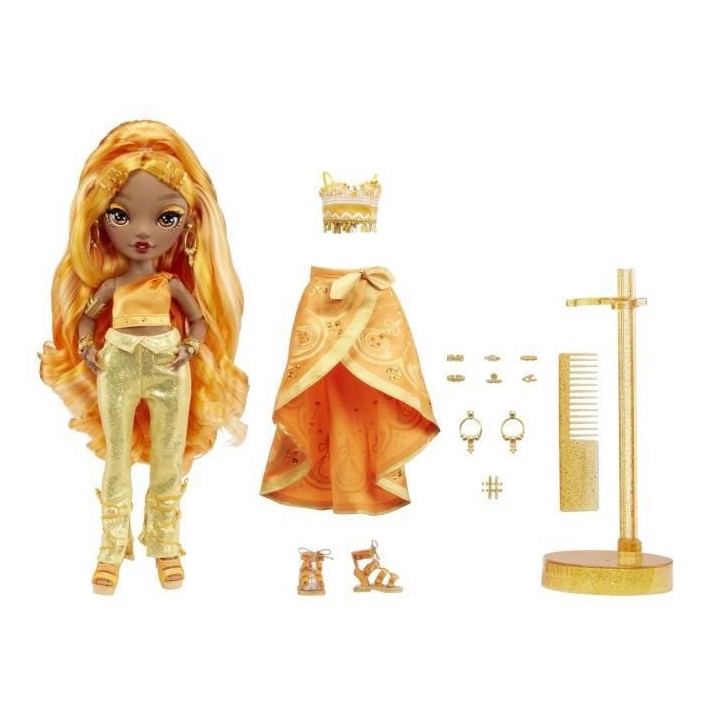 Rainbow High - Poupée Mannequin 28cm - Meena Fleur